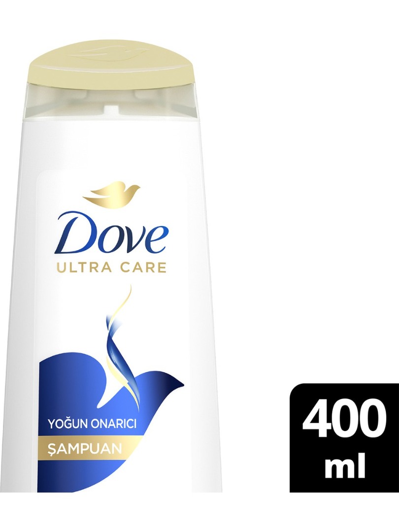 Dove Ultra Care Saç Bakım Şampuanı Yoğun Onarıcı Yıpranmış Saçlar İçin 400 ml