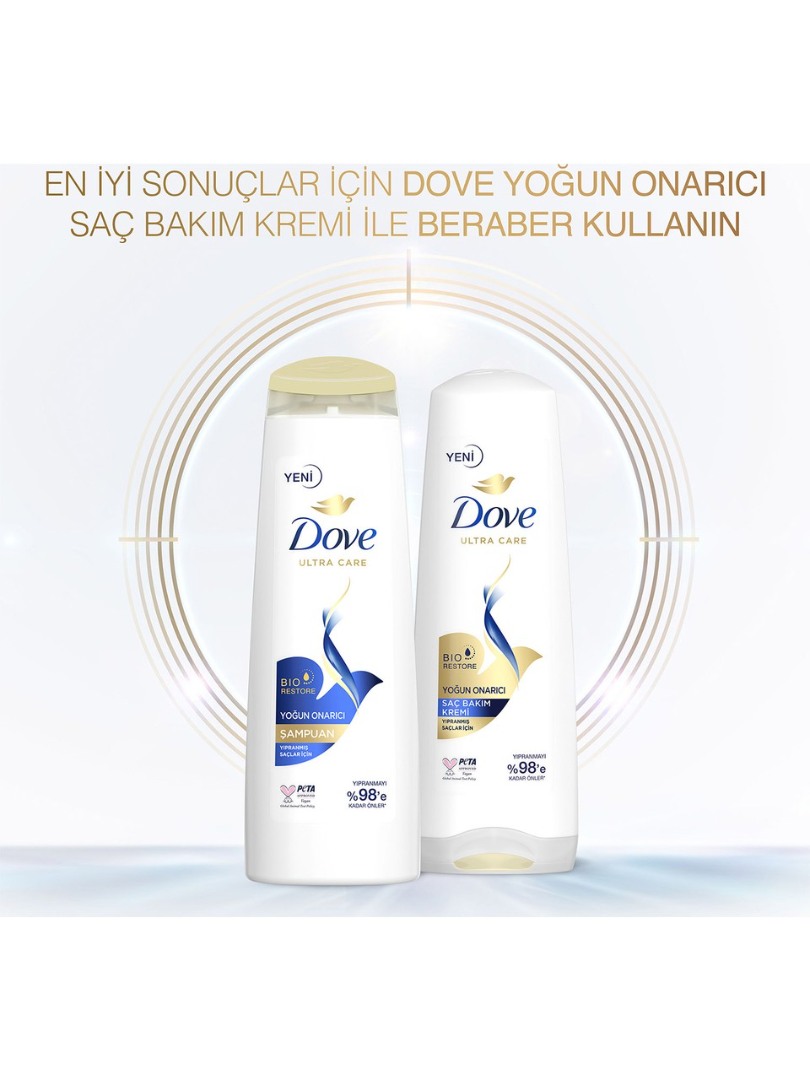 Dove Ultra Care Saç Bakım Şampuanı Yoğun Onarıcı Yıpranmış Saçlar İçin 400 ml