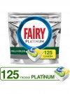 Fairy Platinum 125'li Bulaşık Makinası Deterjanı Tableti / Kapsülü