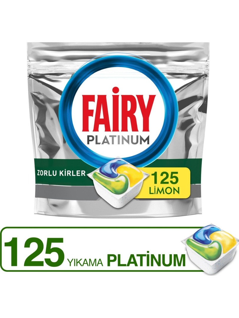 Fairy Platinum 125'li Bulaşık Deterjan Tabletleri