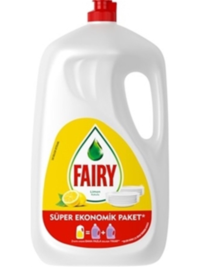 Fairy Süper Ekonomik Limon Kokulu Bulaşık Deterjanı 2600 ml