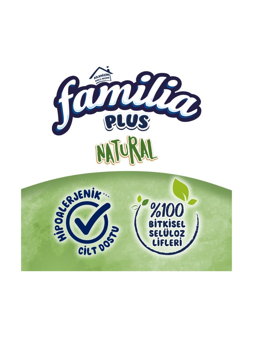 Familia Plus Natural 40'lı Tuvalet Kağıdı