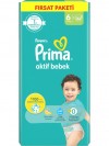 Prima Bebek Bezi Aktif Bebek 6 Beden 56 Adet Ekstra Large Mega Fırsat Paketi Prima Bebek Bezi Aktif Bebek 6 Beden 56 Adet Ekstra Large Mega Fırsat Paketi
