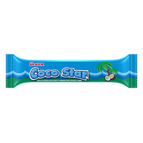 Ülker Coco Star Hindistan Cevizli 25 g - Lezzetli Atıştırmalık