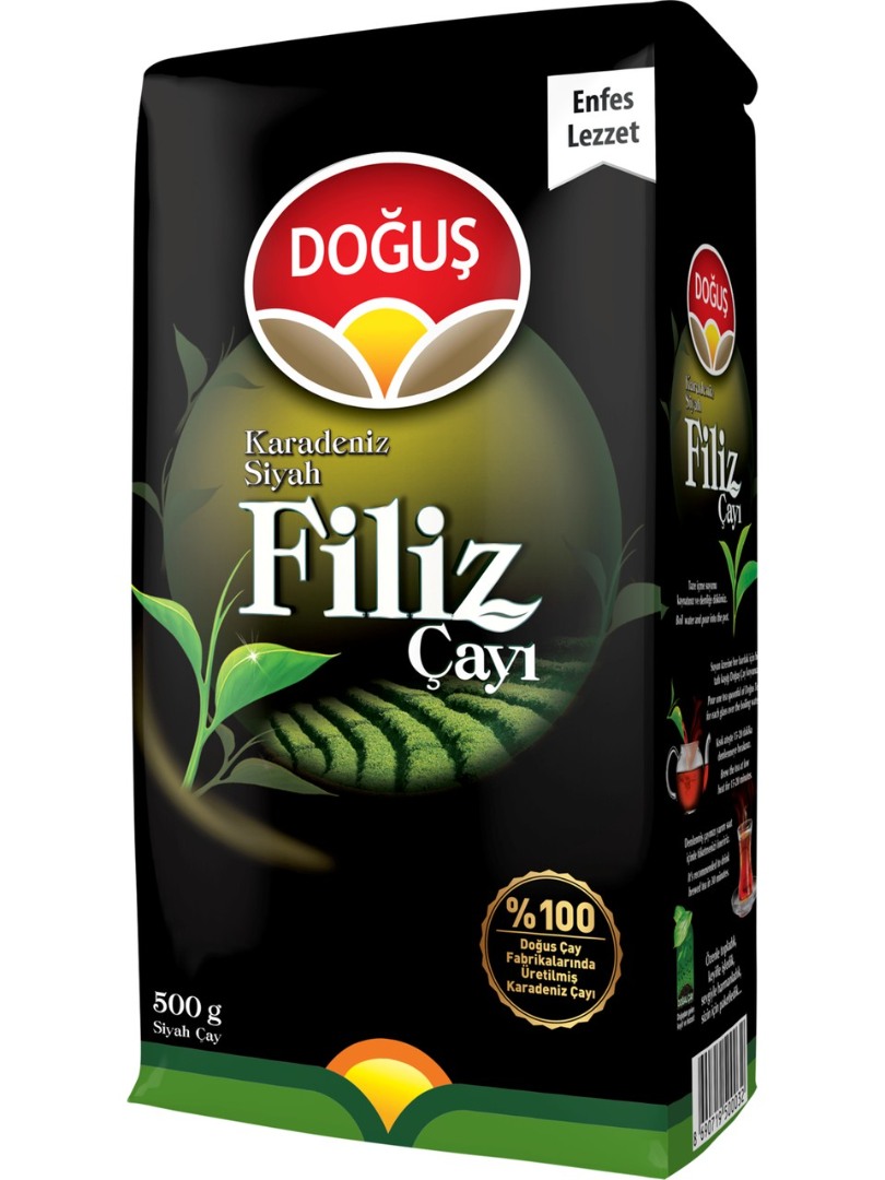 Doğuş Siyah Filiz Çay 500 gr | Lezzet ve Kalite