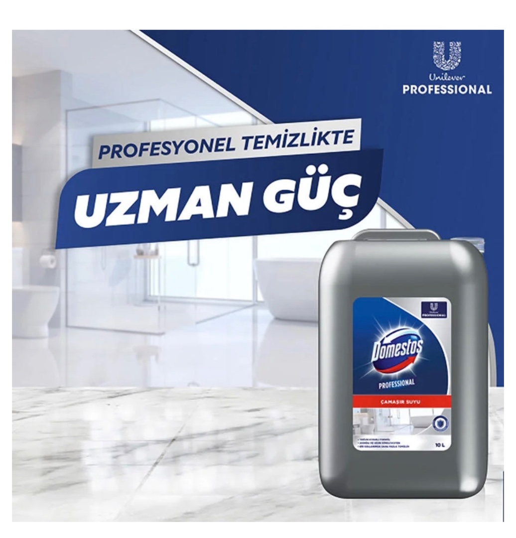 Domestos Professional Yoğun Kıvamlı Çamaşır Suyu 10 Litre