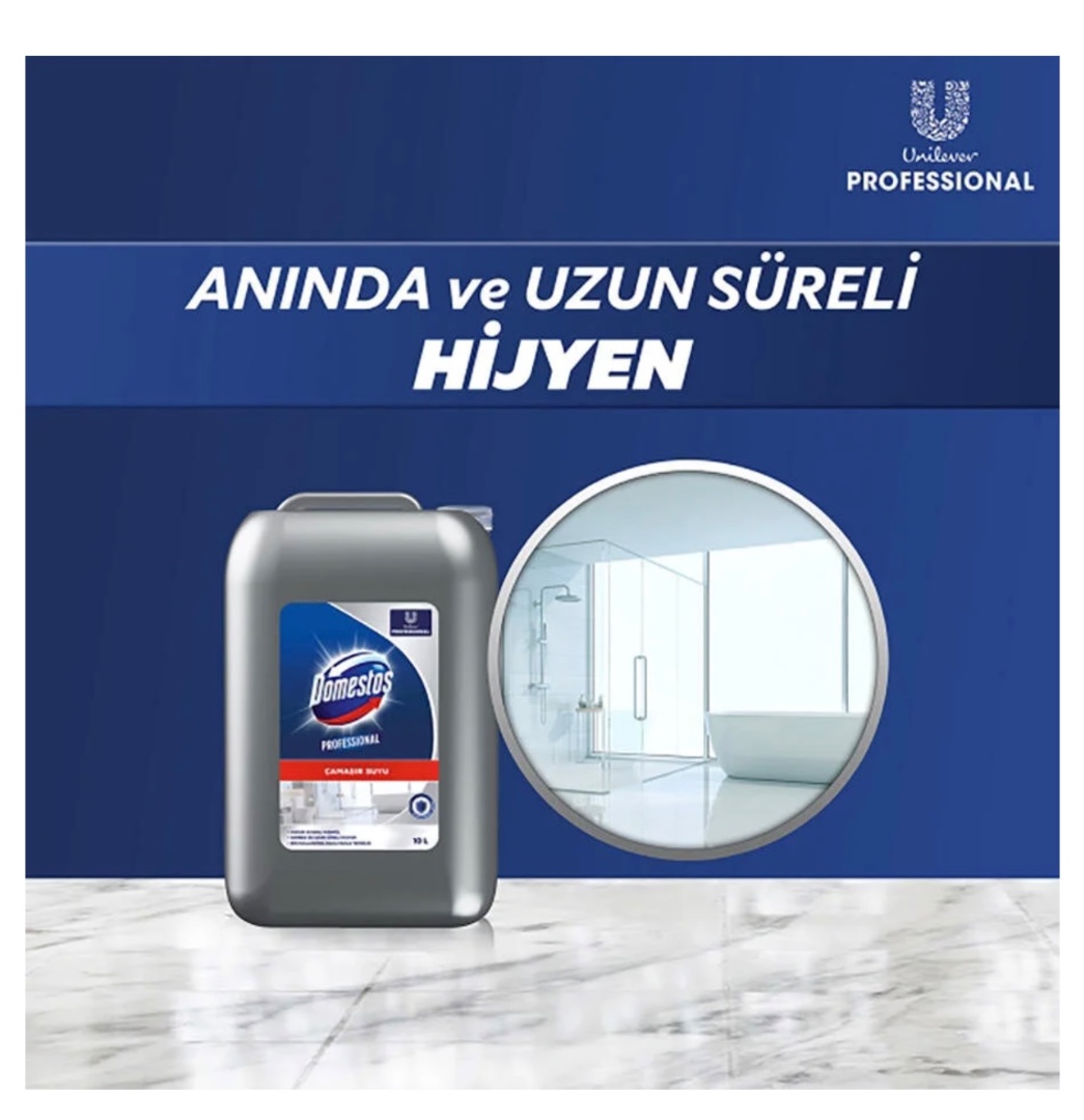 Domestos Professional Yoğun Kıvamlı Çamaşır Suyu 10 Litre