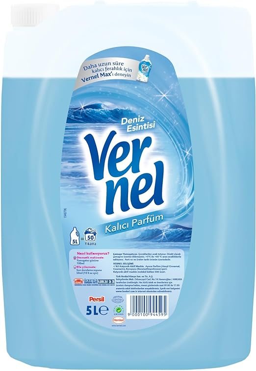 Vernel Çamaşır Yumaşatıcısı Deniz Esinti 5 Lt 